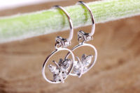 [飾品拍攝]銀飾耳環,墜子,項鍊