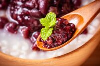 [甜點店鋪]食穀綠豆湯拍攝,綠豆湯,紅豆湯,杏仁露